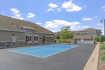 Pickleball court